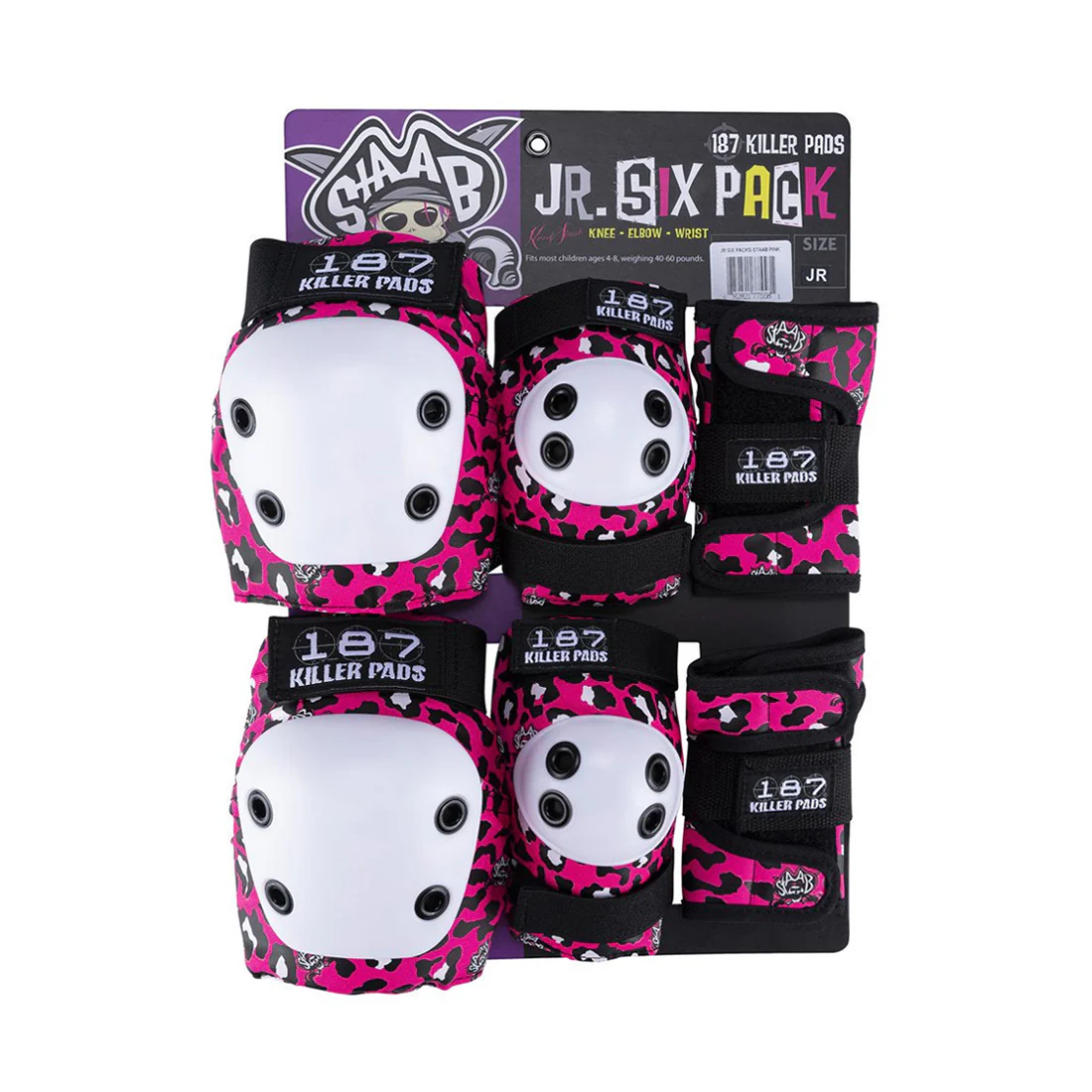187 Six-Pack Youth - Staab Pink