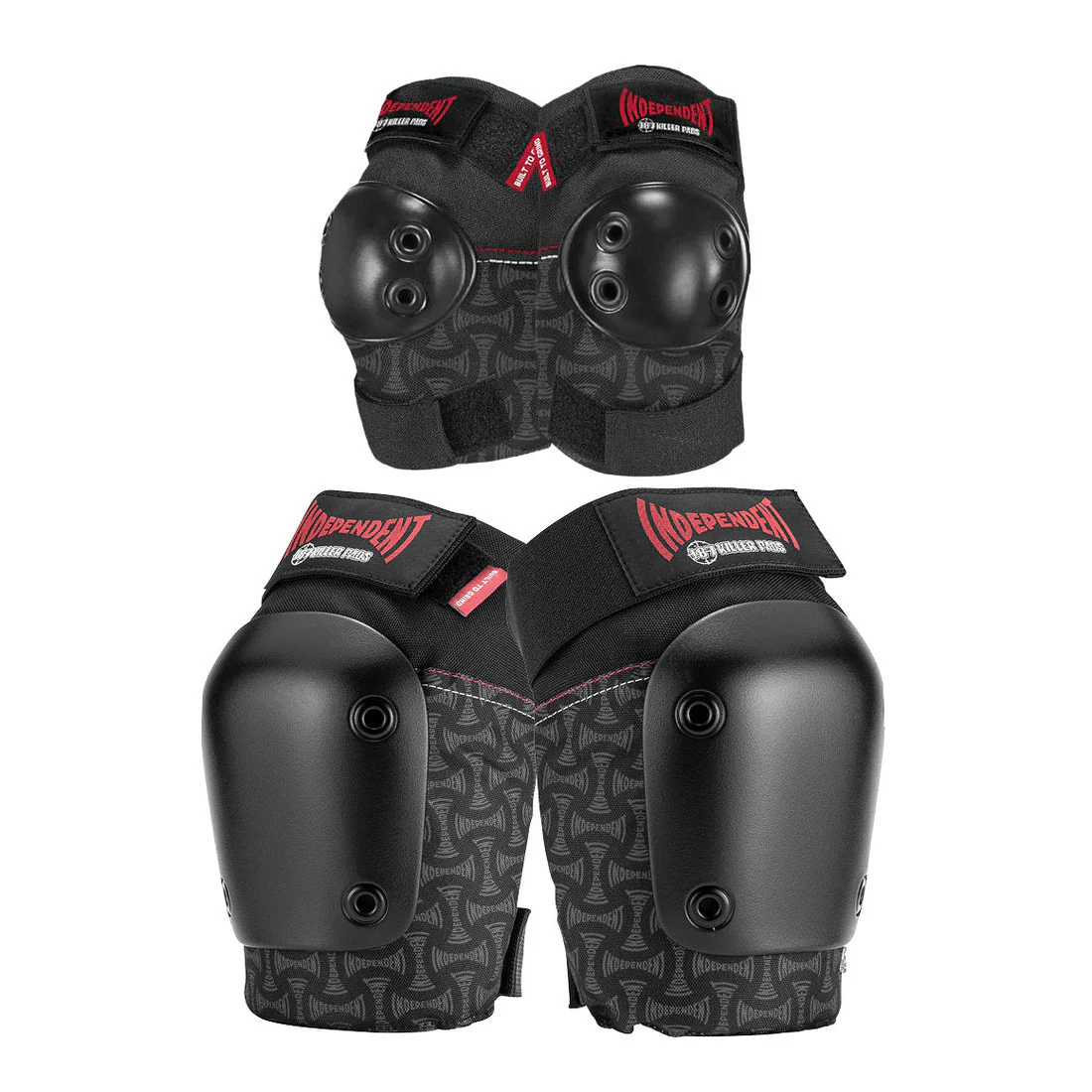 187 Knee/Elbow Combo Pack - Independent Black