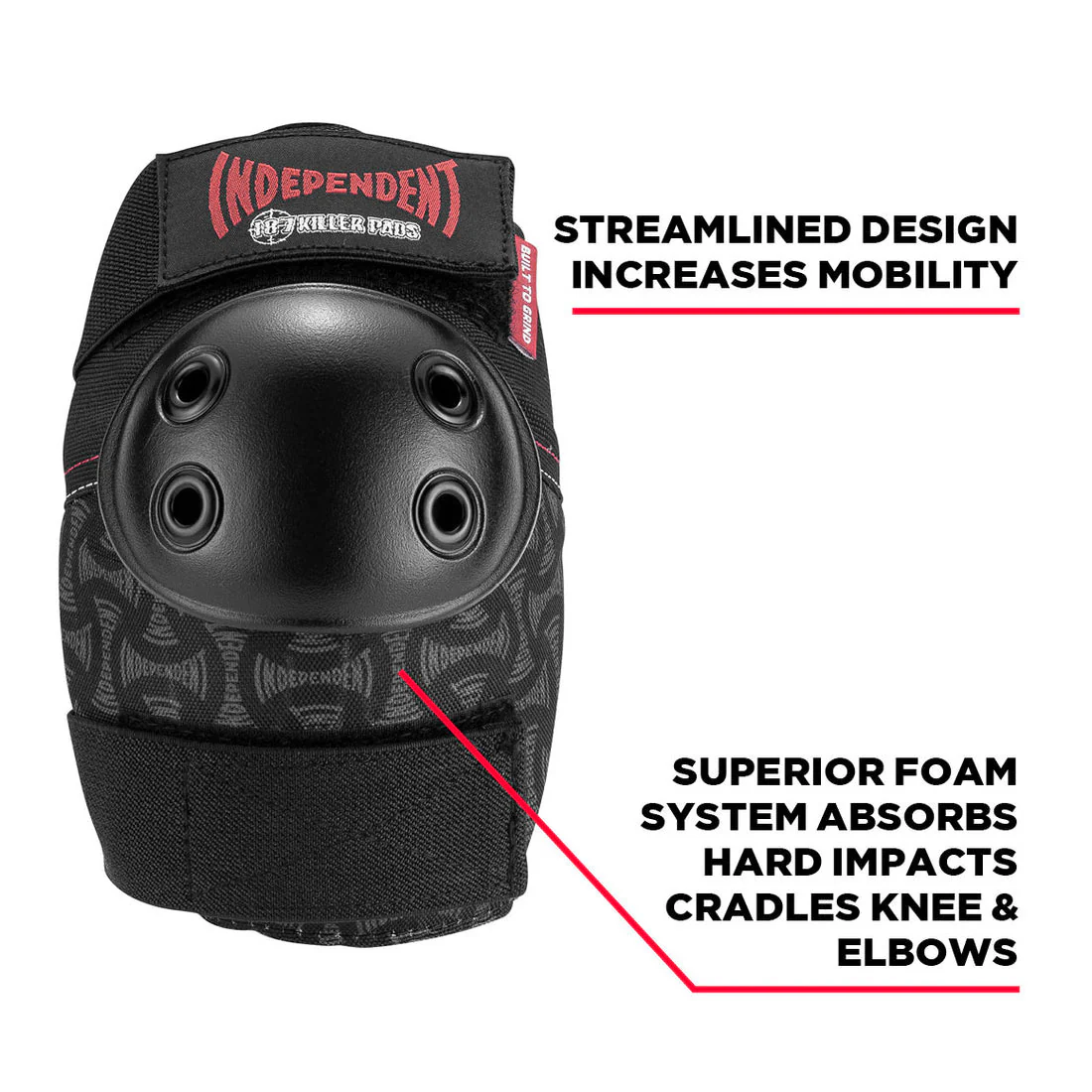 187 Knee/Elbow Combo Pack - Independent Black - Image 3