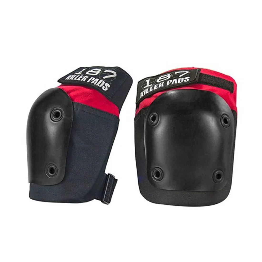 187 Knee/Elbow Combo Pack - Red/Black - Image 2