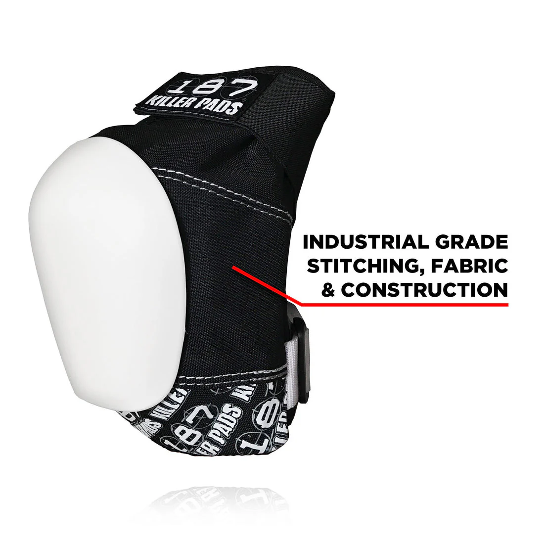 187 Pro Knee - Black/White - Image 2