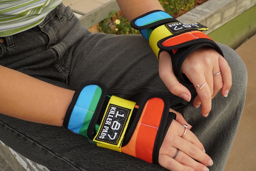 187 Wrist Guards - Rainbow - Image 2