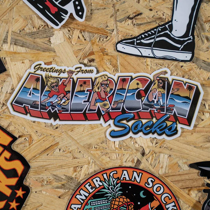 American Socks Sticker Pack - Image 10