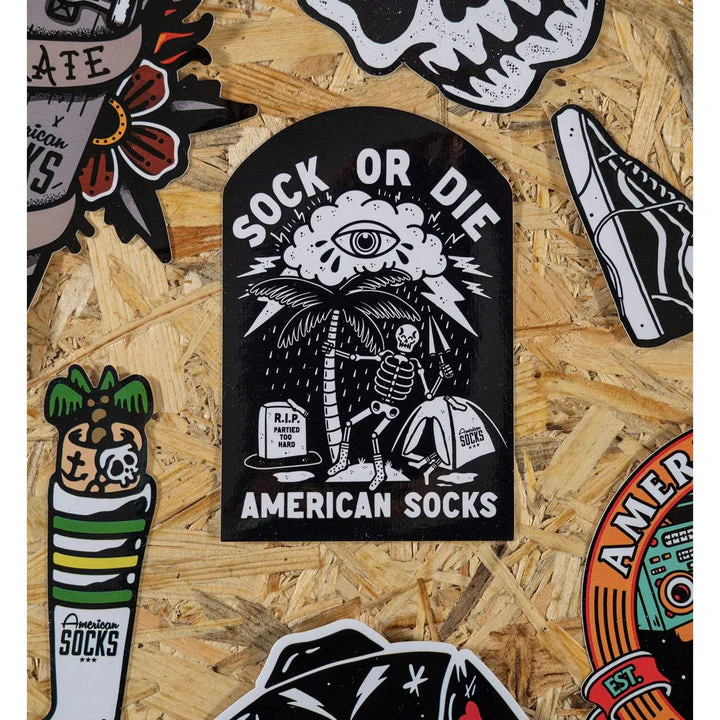 American Socks Sticker Pack - Image 8