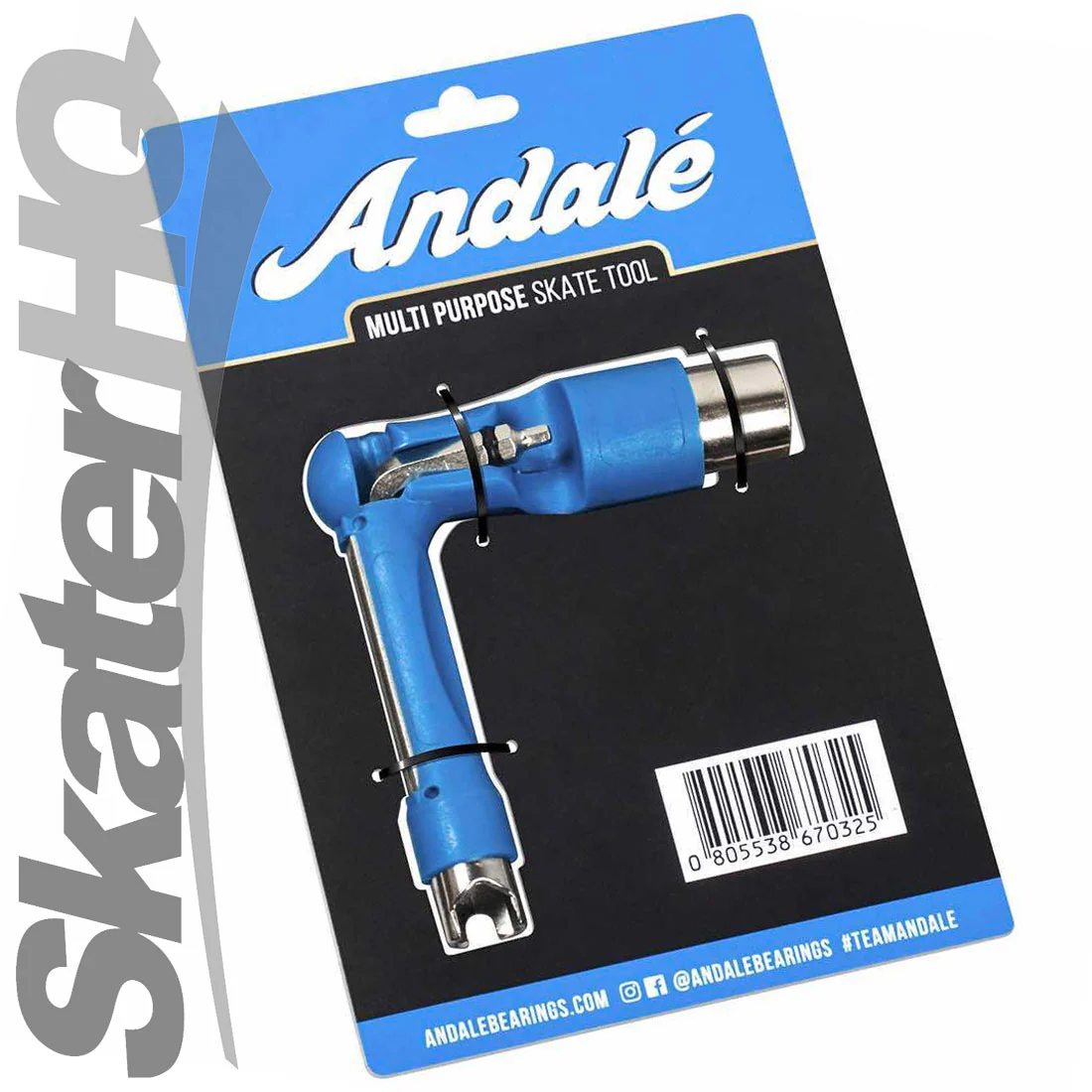 Andale Multi Purpose Skate Tool - Blue - Image 3