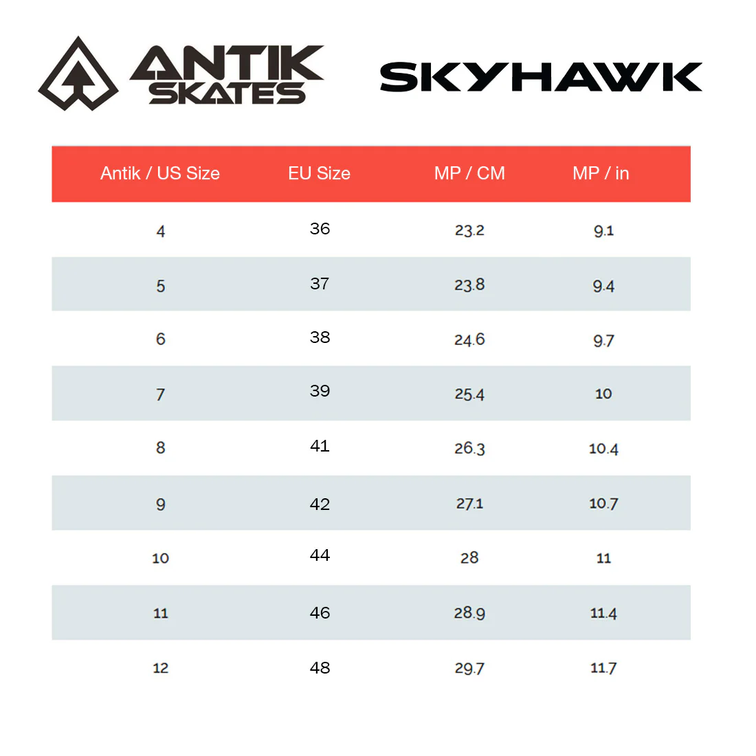 Antik Skyhawk Park Skate - White - Image 4