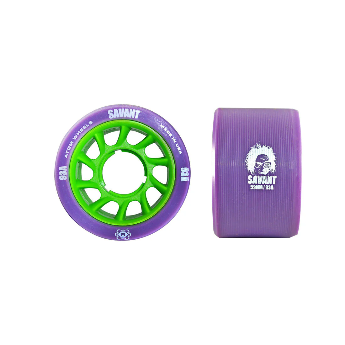 Atom Savant Wheels 59mm 4pk - Image 4