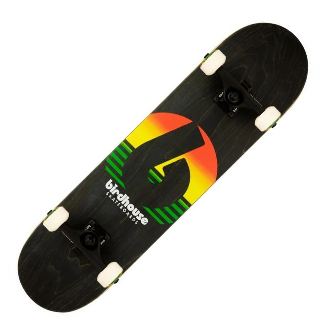 Birdhouse LV3 Sunset Rasta 7.75 Complete - Black/Rasta