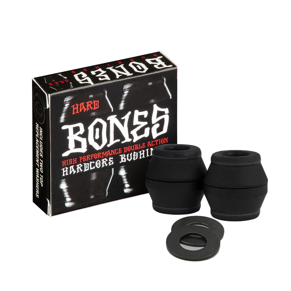 Bones Hardcore Conical Bushings 4pk - Black - Image 4