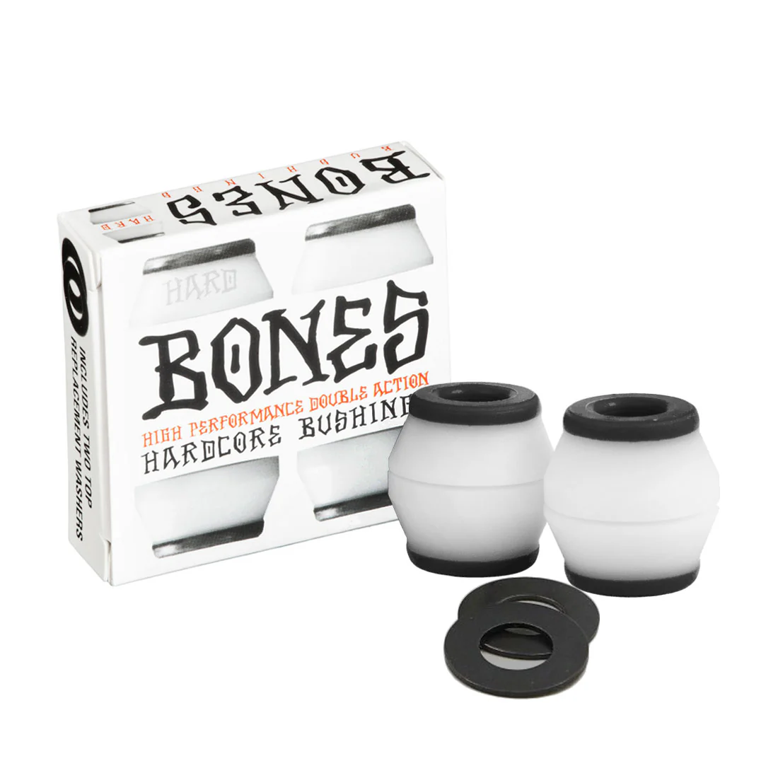 Bones Hardcore Conical Bushings 4pk - White - Image 4
