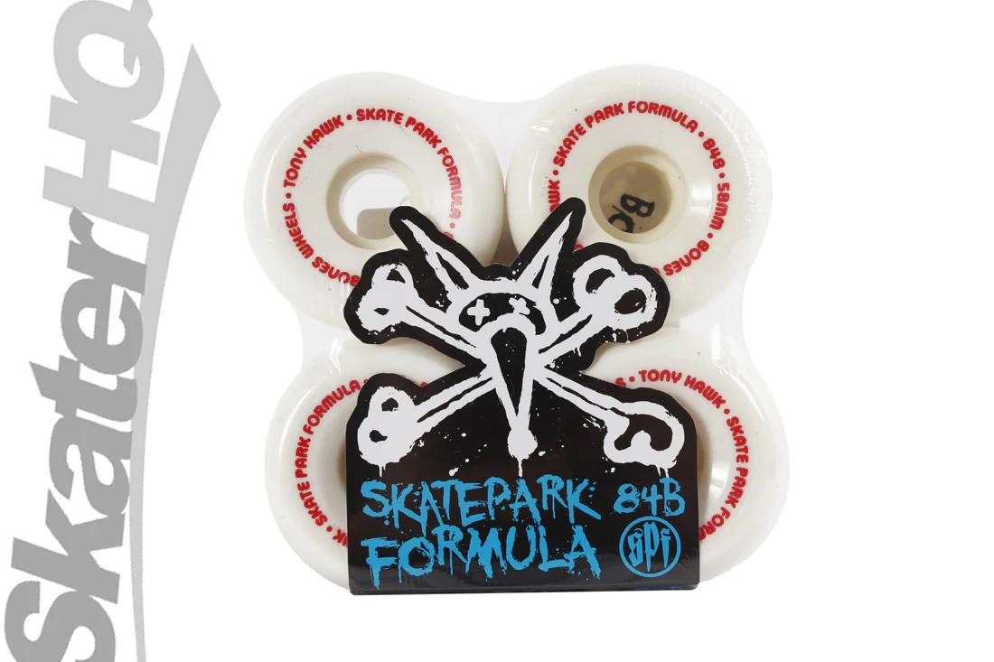 Bones Hawk SPF Mini Cube 58mm - White - Image 3