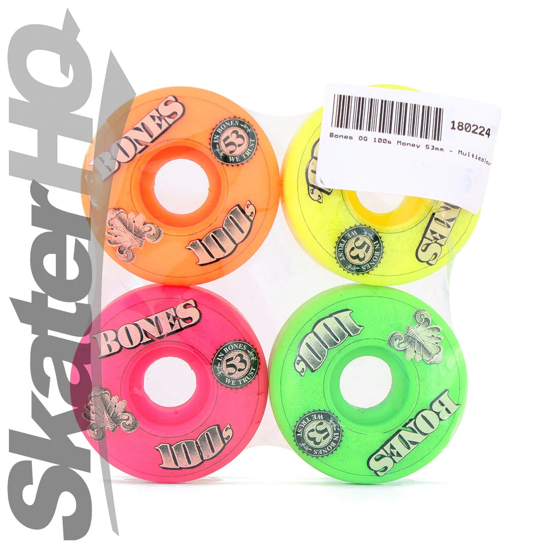 Bones OG 100s Money 53mm - Multicolour - Image 3