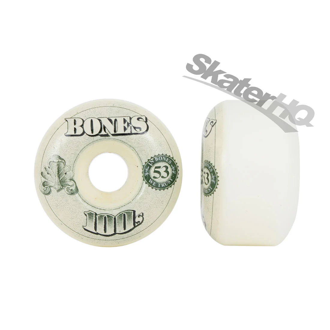 Bones OG 100s Money 53mm - White