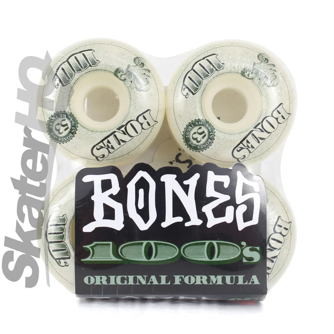 Bones OG 100s Money 53mm - White - Image 3
