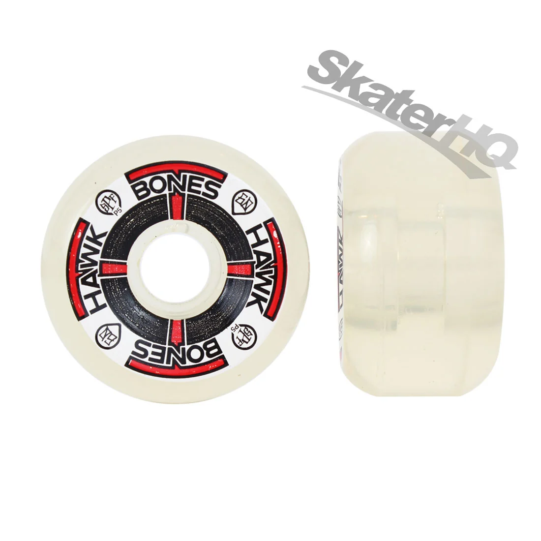 Bones SPF Hawk T-Bones Clears 60mm