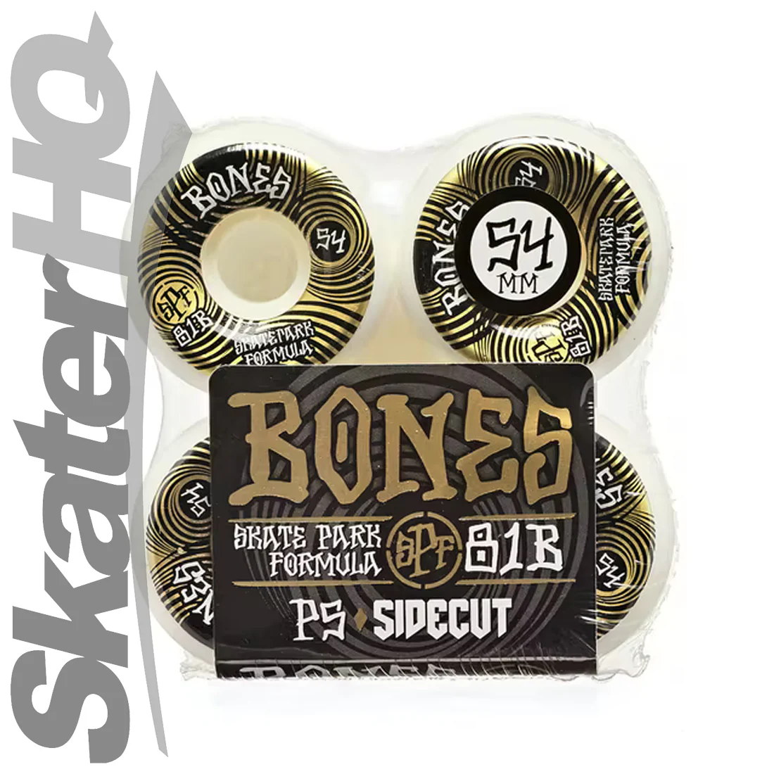 Bones SPF P5 Sidecut 54mm 81B Ripple - Gold - Image 2
