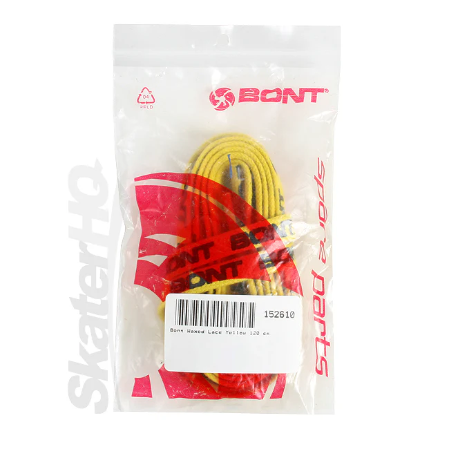 BONT Skate 10mm Laces - 120cm / 47in - Yellow - Image 2