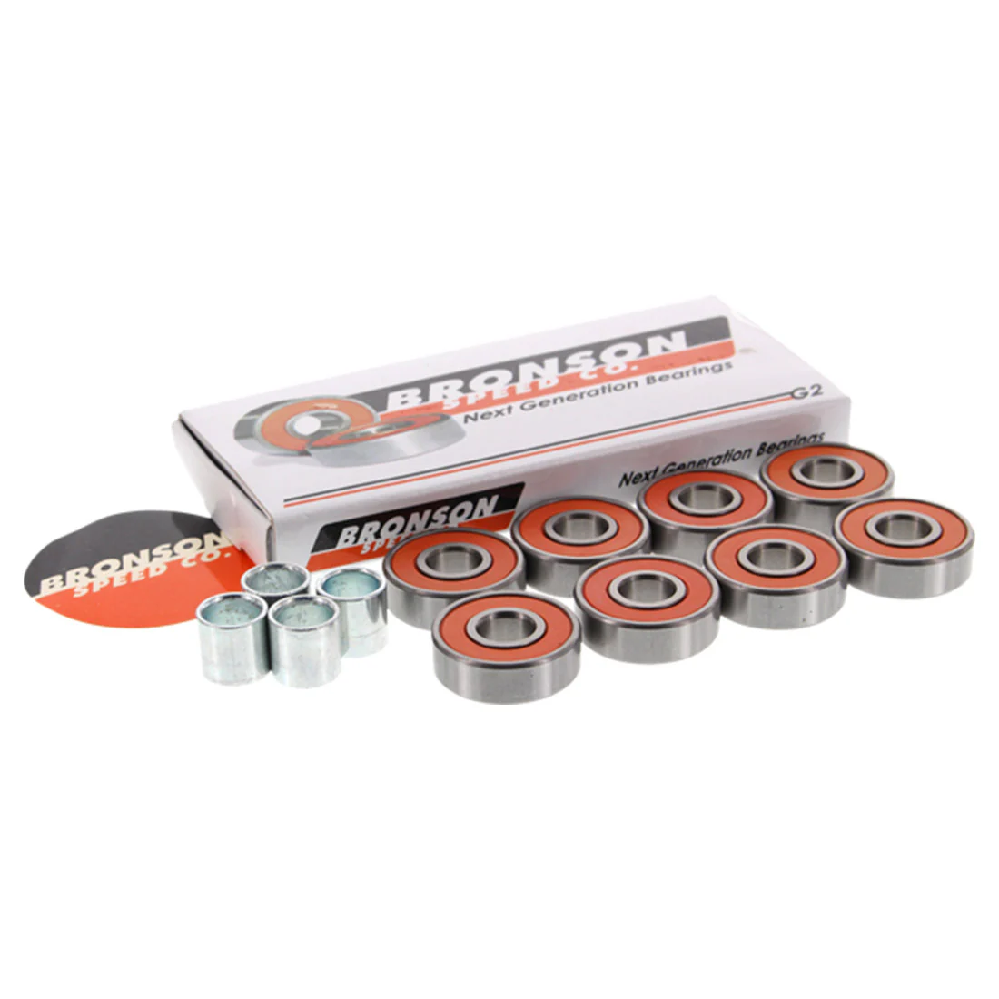 Bronson G2 Bearings w/ Spacers - Image 2