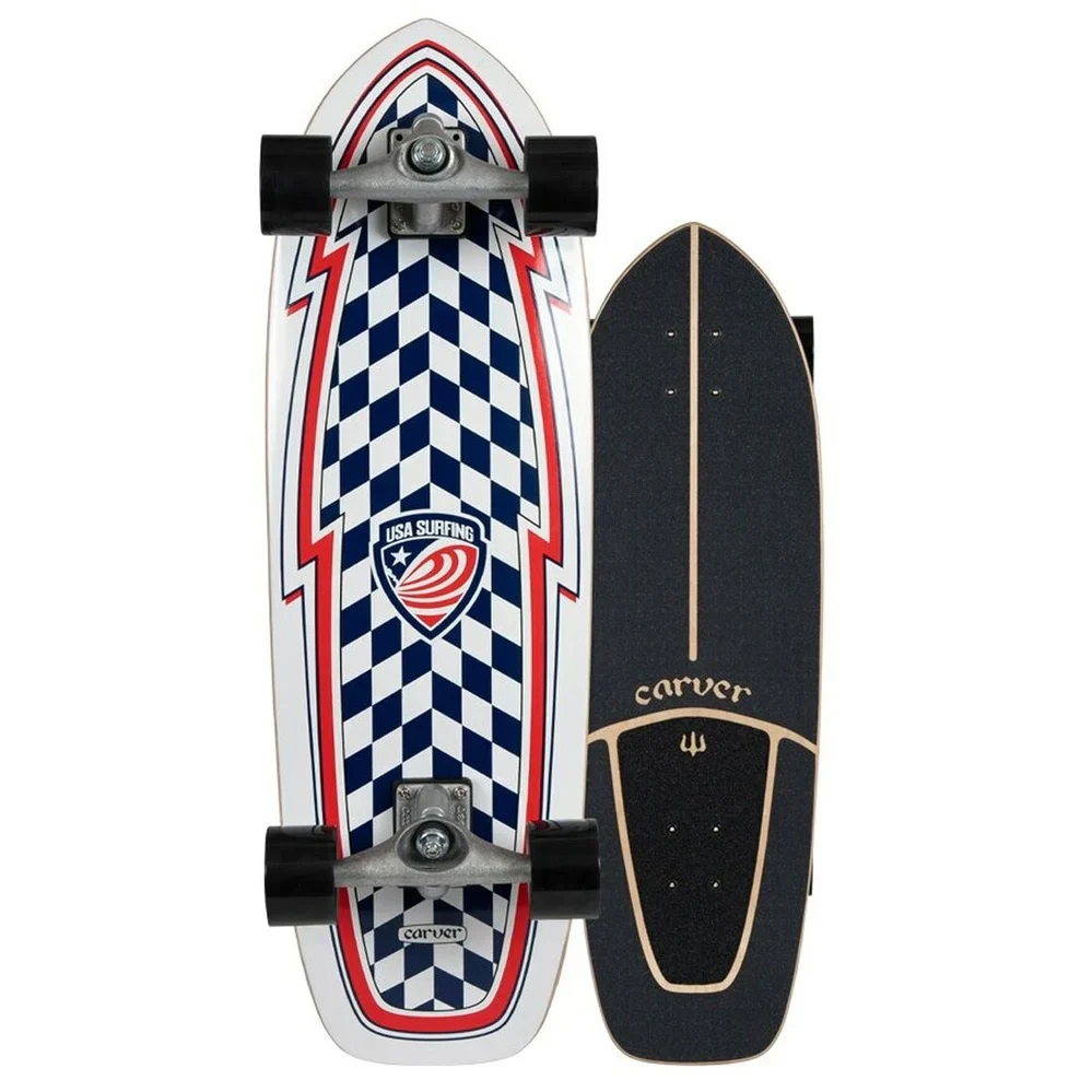 Carver 2020 USA Booster CX/C7 Surf Skate 30.75" x 9.625"