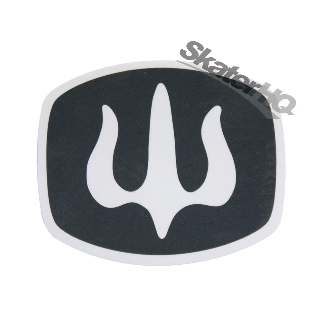 Carver Badge Logo Sticker - Grey