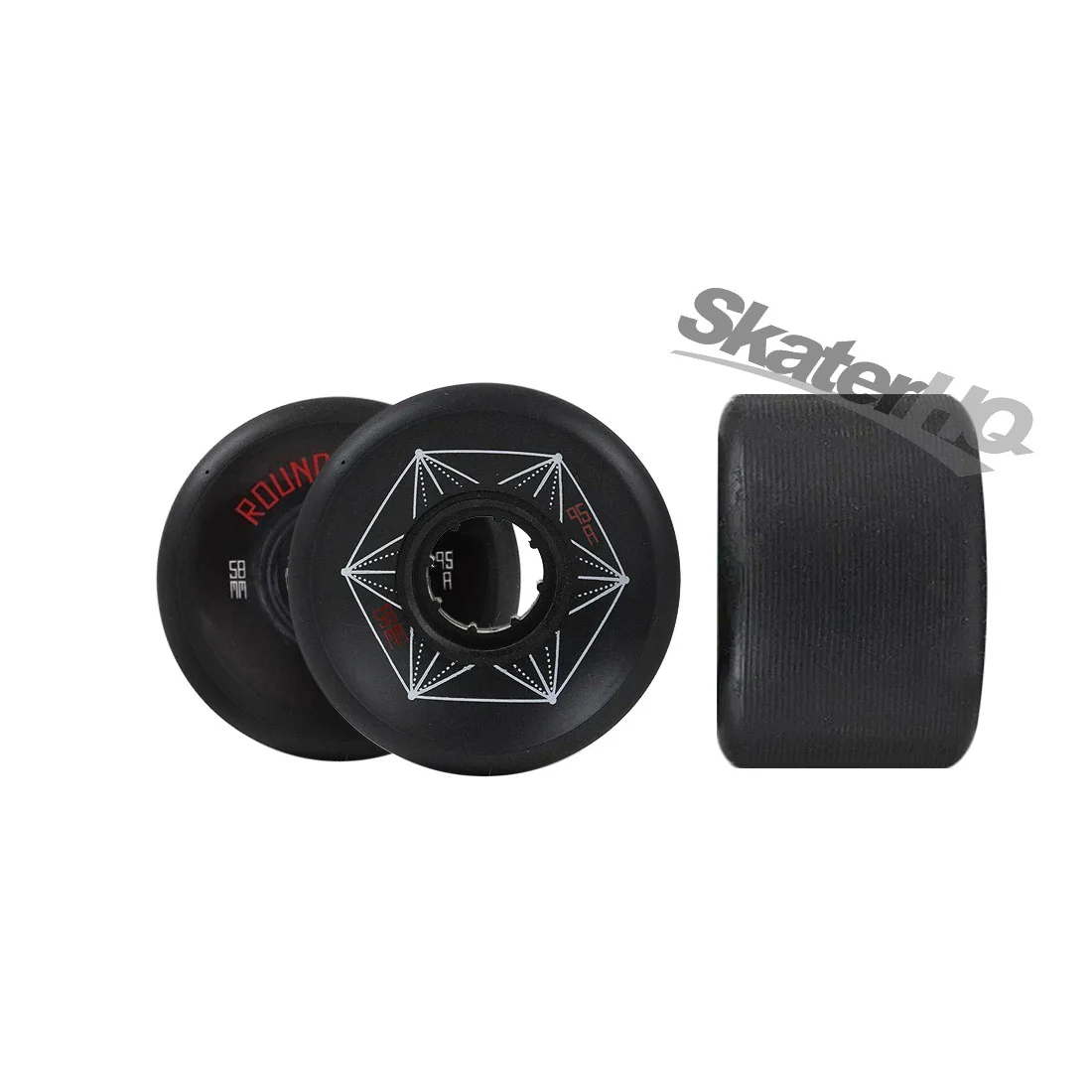 Carver Roundhouse Park 58mm 95a 4pk - Black