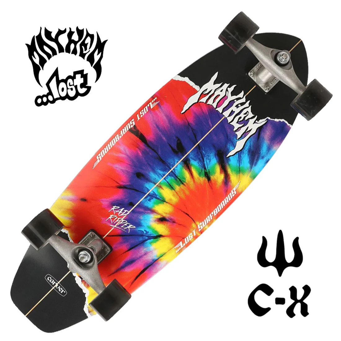 Carver x Lost Rad Ripper Tie Dye 31 Complete - Image 2