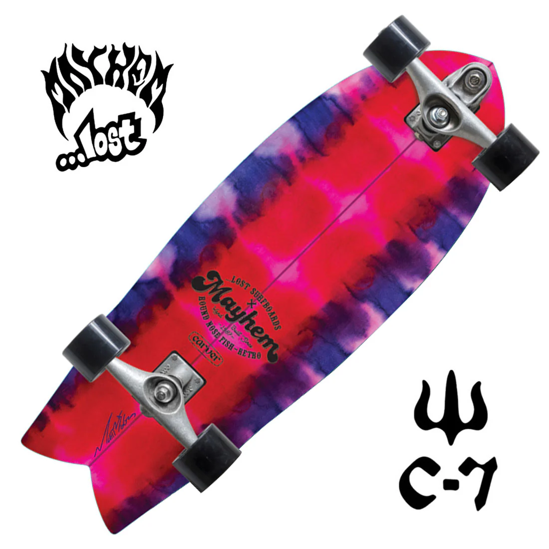 Carver x Lost RNF Retro Pink 29.5 Complete - Image 5