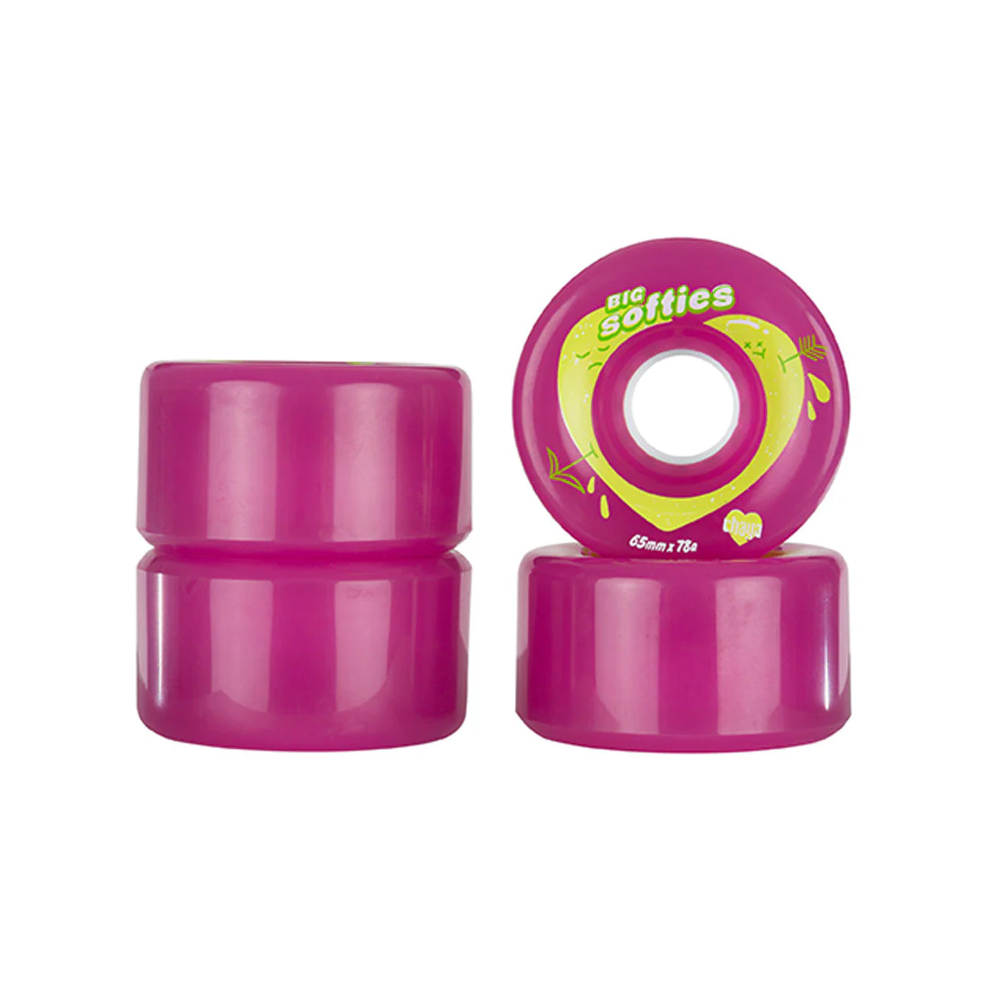 Chaya Big Softies 65mm 78a 4pk - Image 4