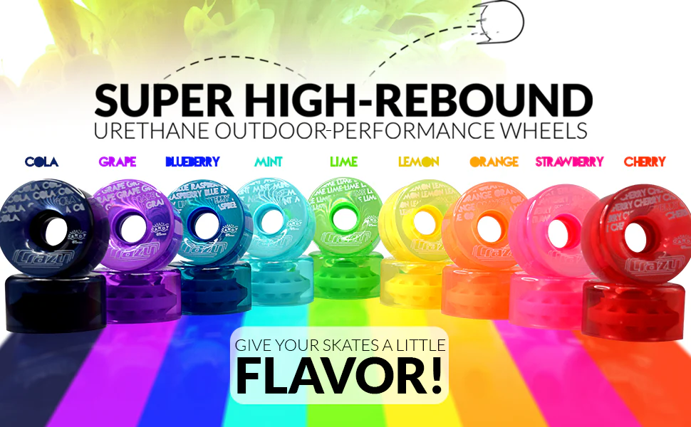 Crazy Candy Outdoor Wheels 65mm 78a 4pk - Image 4