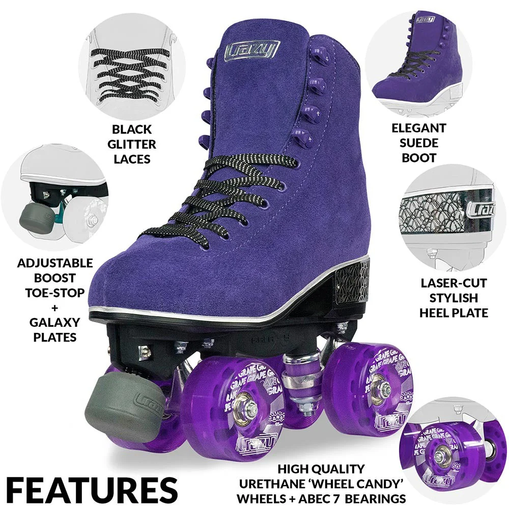 Crazy Evoke Roller - Suede Purple - Image 2