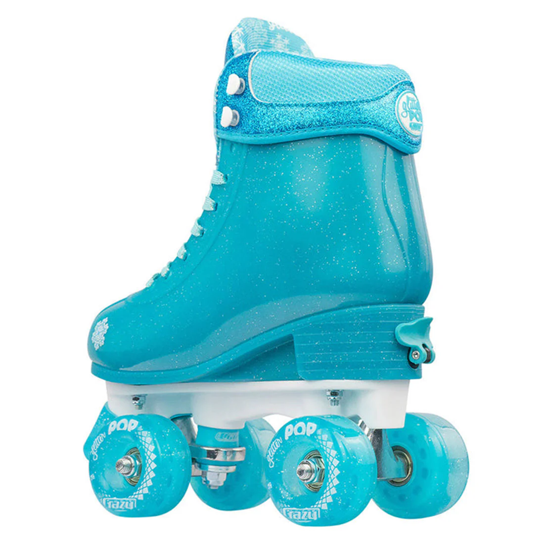 Crazy Glitter Pop Teal - Kids Adjustable - Image 2