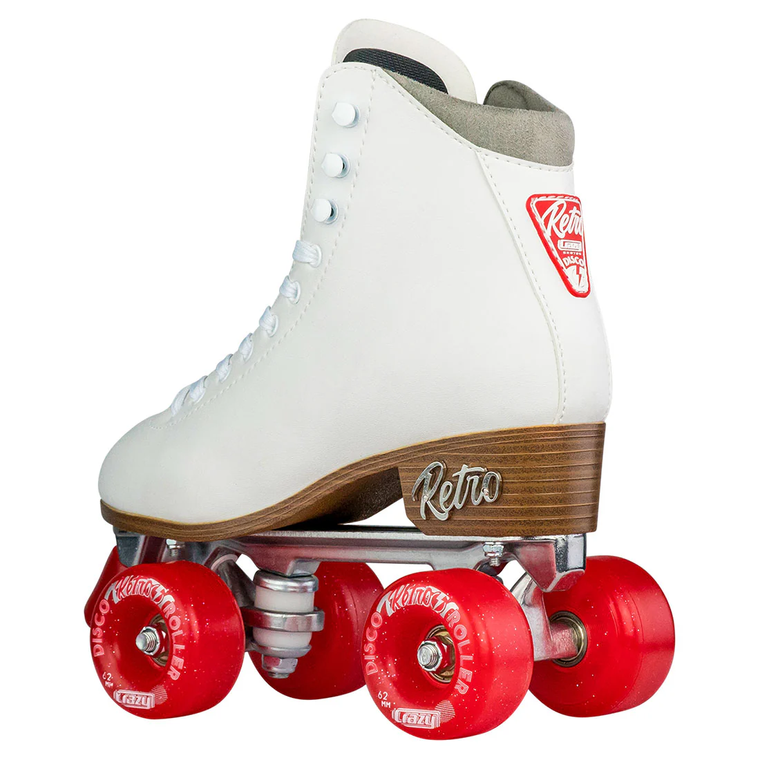 Crazy Retro Roller White - Adult - Image 2