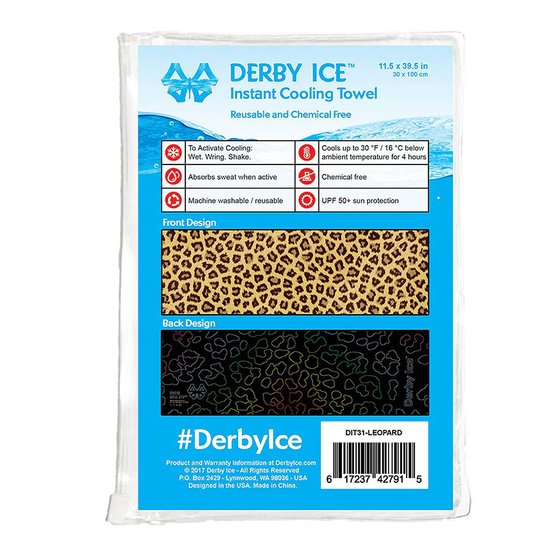 Derby Ice Towel - Pattern - Image 2