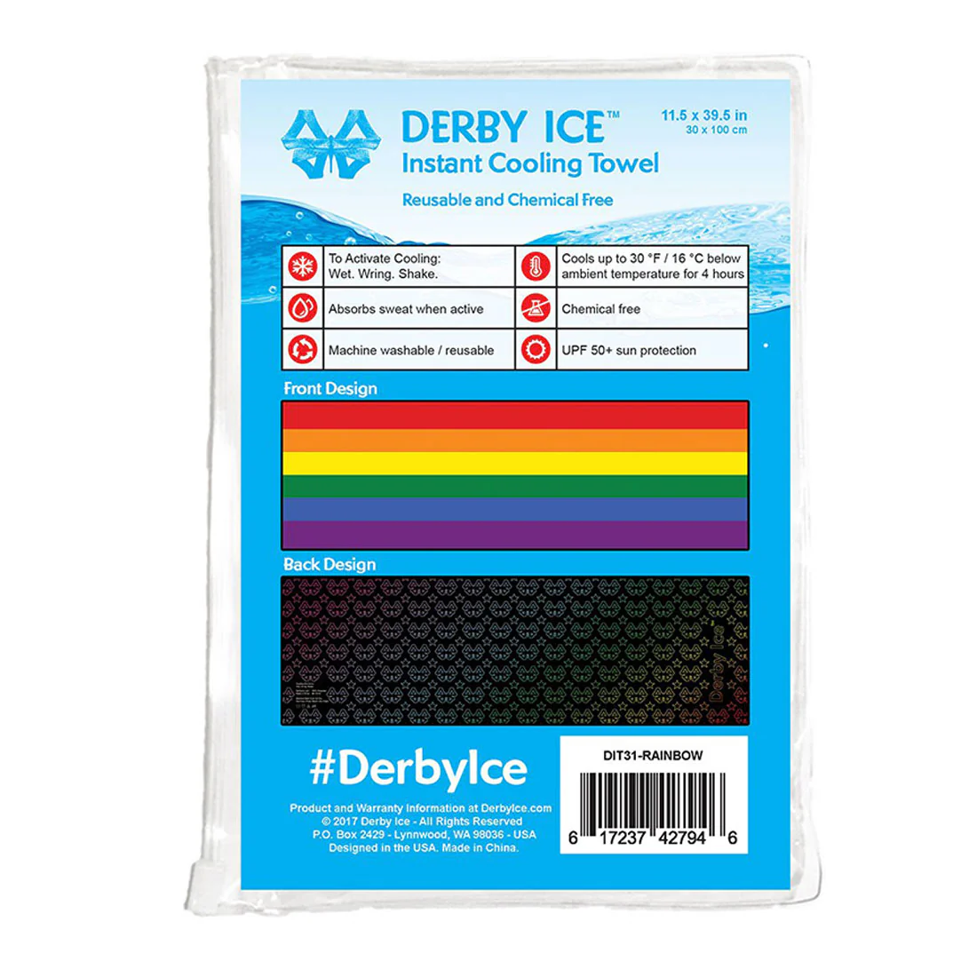 Derby Ice Towel - Pattern - Image 3