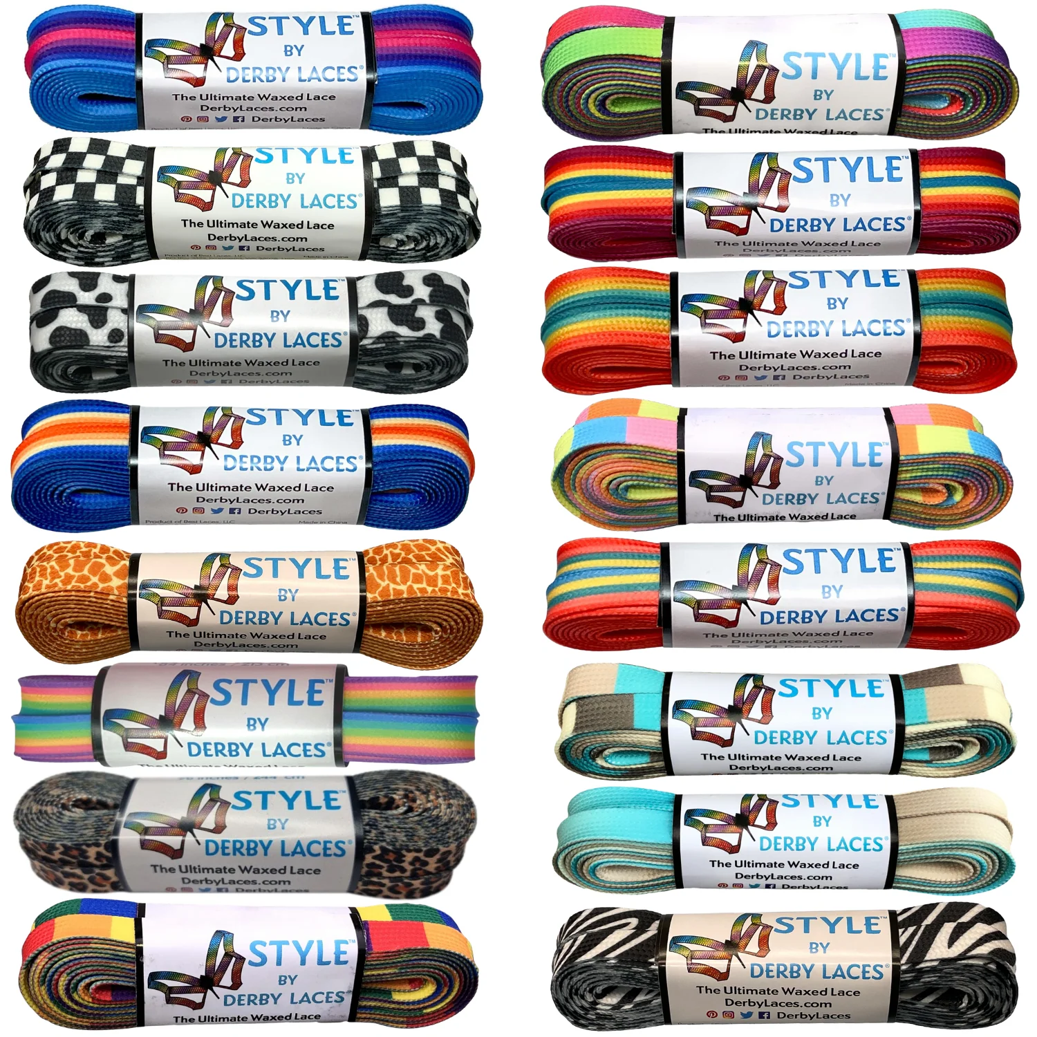 Derby Laces Style 120in Pair - Image 18