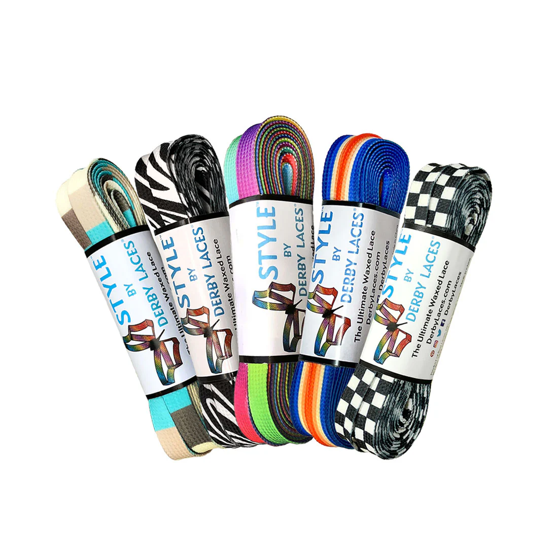 Derby Laces Style 54in Pair