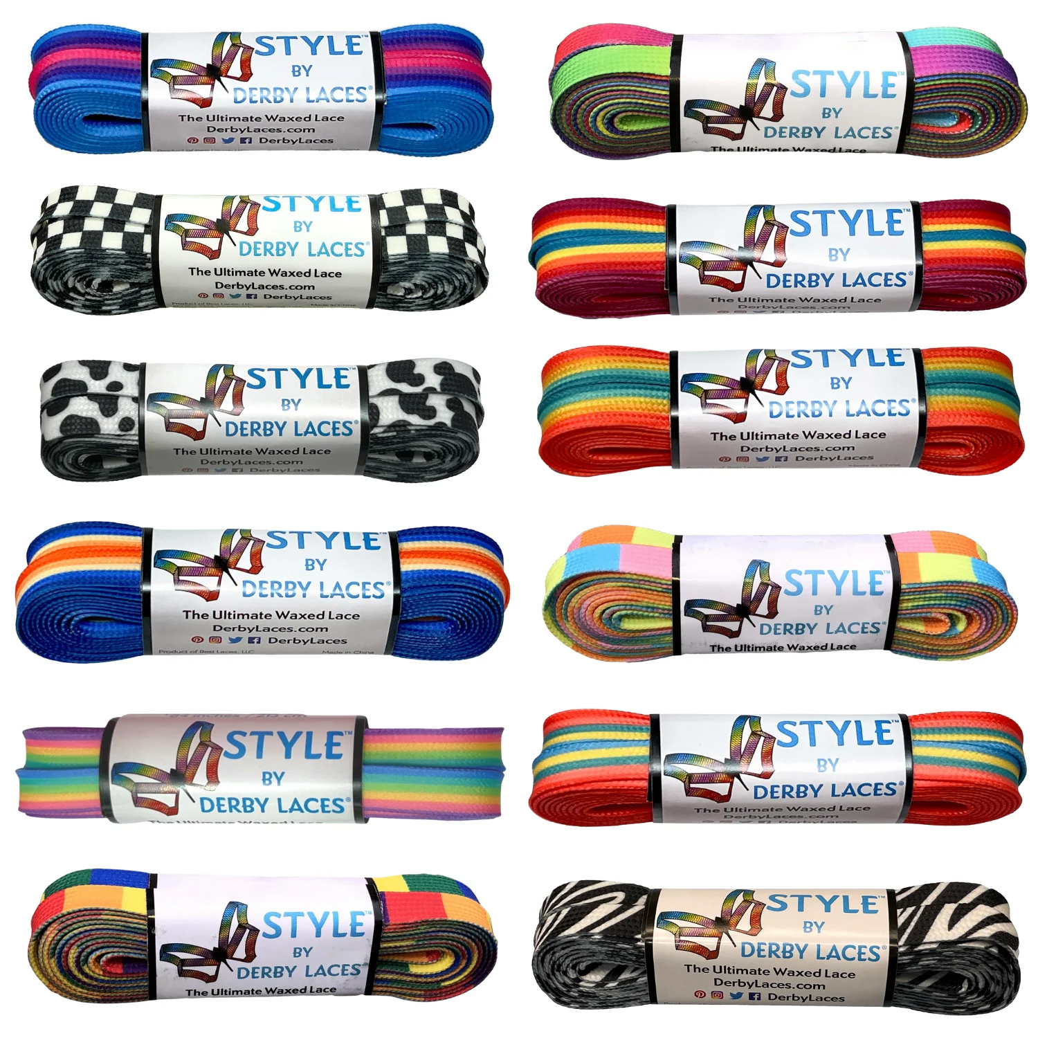 Derby Laces Style 54in Pair - Image 14