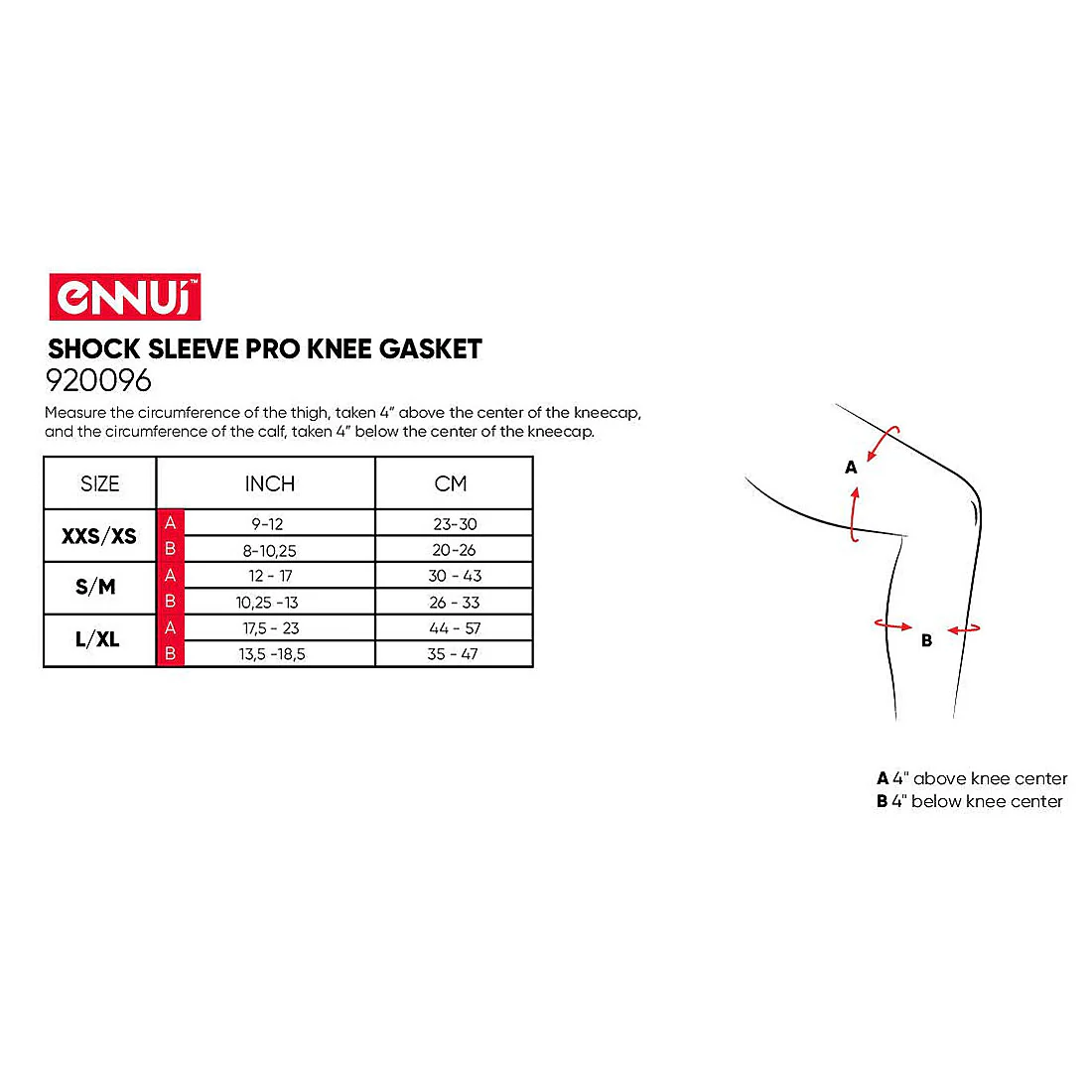 Ennui Shock Sleeve PRO Knee Gasket - Image 3