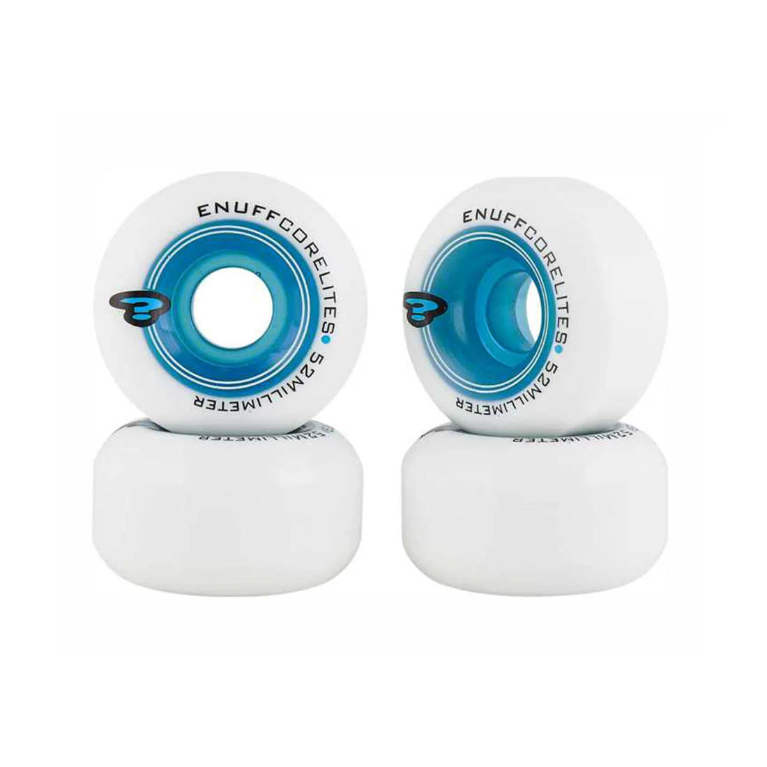 Enuff Corelites 52mm 101a 4pk - White - Image 3
