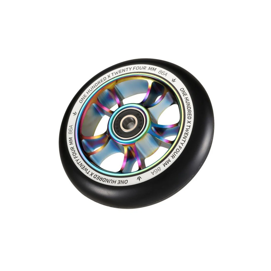 Envy 100mm Wheel - Black/Oil Slick - Image 2