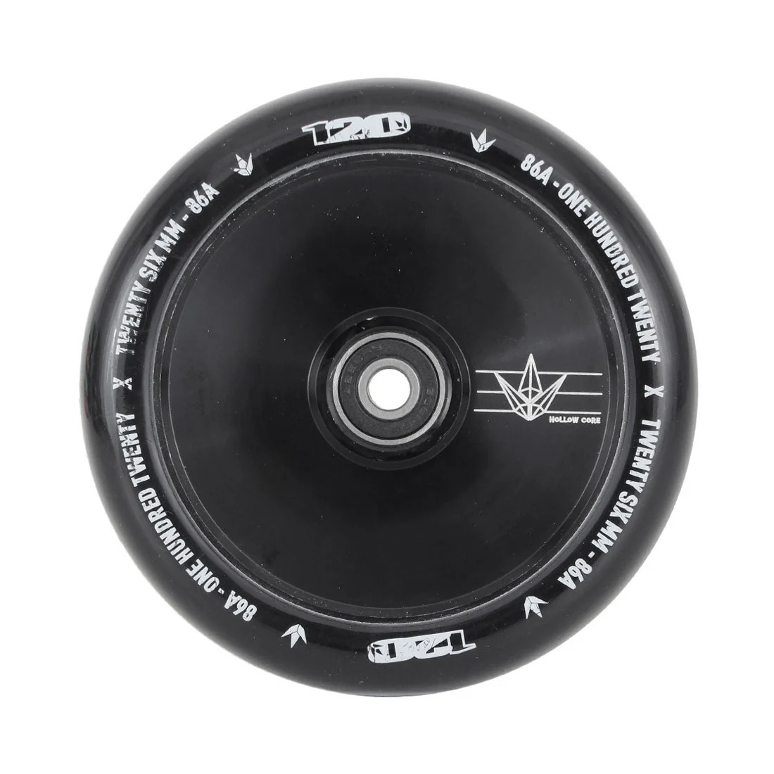 Envy Hollow Core 120mm Wheel - Black