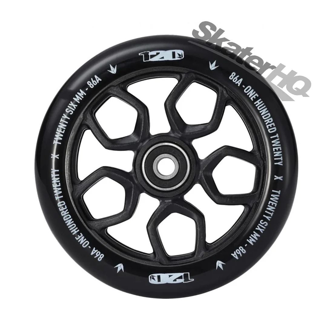 Envy Lambo 120mm/86a Wheel - Black