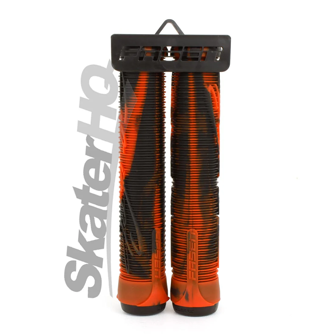 Fasen Go Fast Handle Grips - Black/Orange