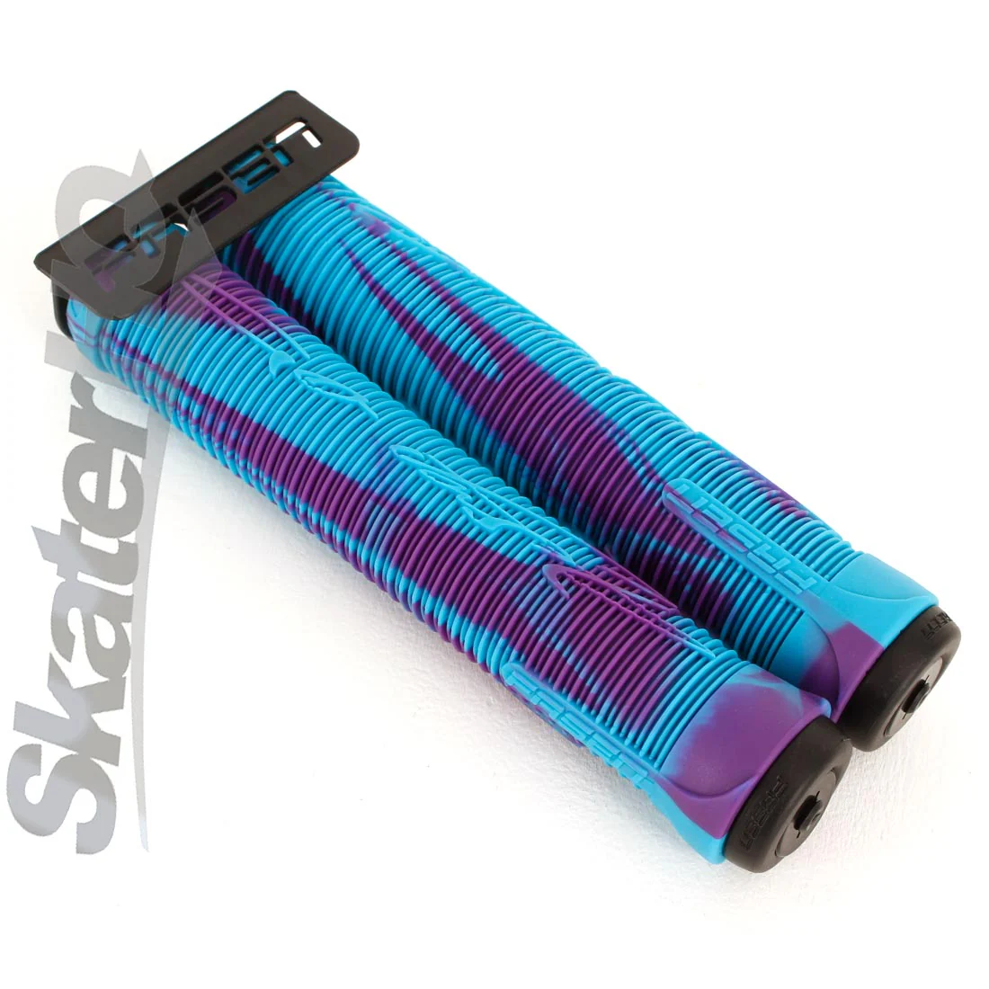 Fasen Go Fast Handle Grips - Blue/Purple - Image 2