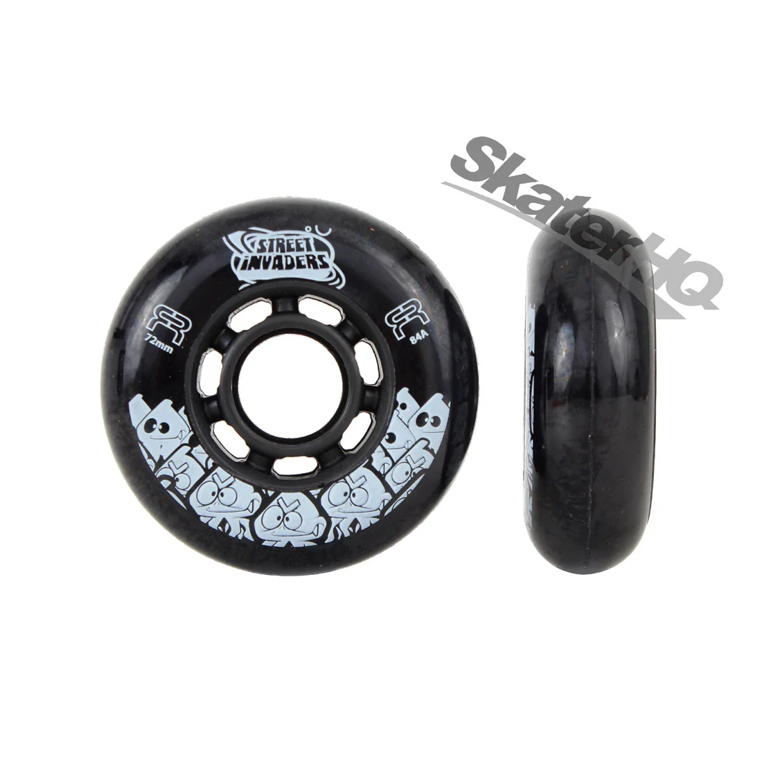 FR Street Invader 72mm 84a 4pk - Black