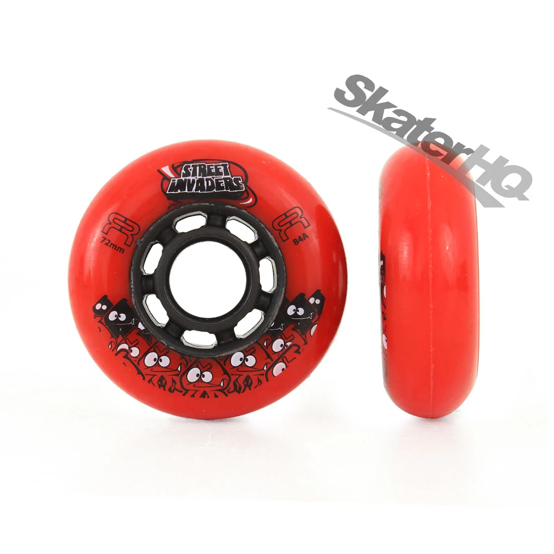 FR Street Invader 72mm 84a 4pk - Red