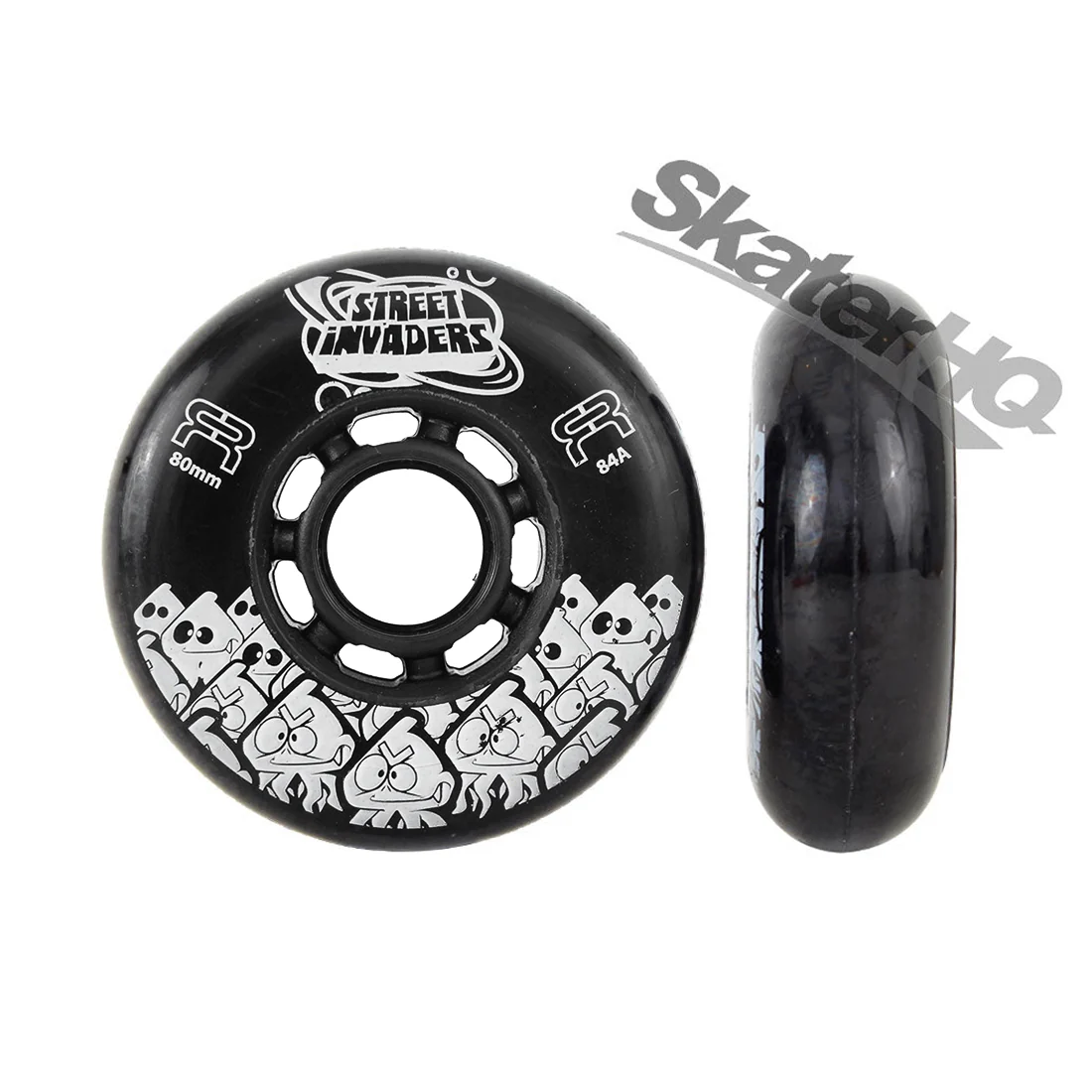 FR Street Invader 80mm 84a 4pk - Black