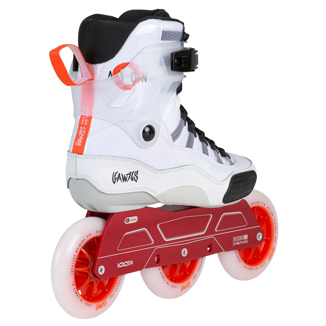 Gawds Aton Urban Skates - White/Red - Image 3