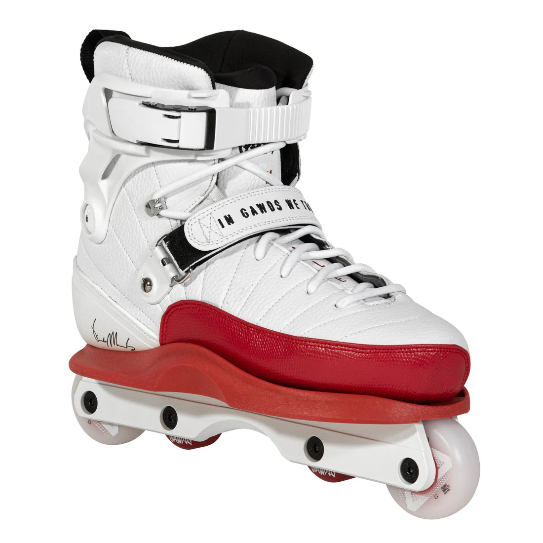 Gawds Franky Morales III Skates - White/Red - Image 2