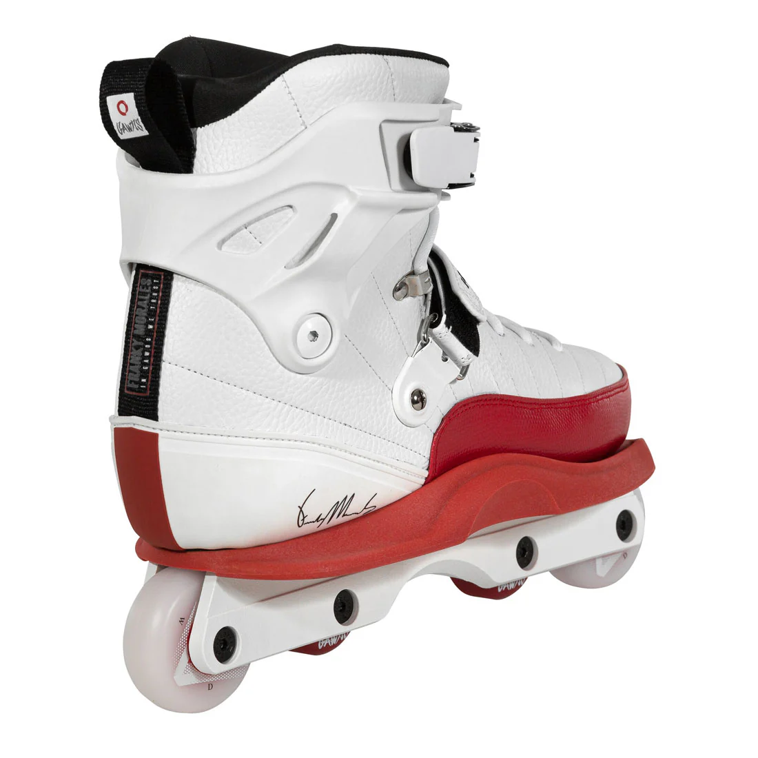 Gawds Franky Morales III Skates - White/Red - Image 3